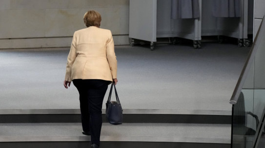Outgoing Chancellor Angela Merkel has been credited with raising Germany’s profile and influence, helping hold a fractious EU together, managing a string of crises and being a role model for women in a near-record tenure.