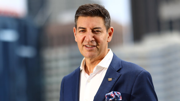 Perth Lord Mayor and Liberal Candidate for Churchlands Basil Zempilas.
