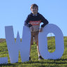 Sign of the times: nine-year-old Charlie's pop-up ELWOOD proves a hit