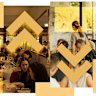 The Age Good Food Guide hats up and down.