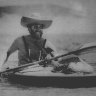 From the Archives, 1982:  A weary paddler nears the end of an epic journey