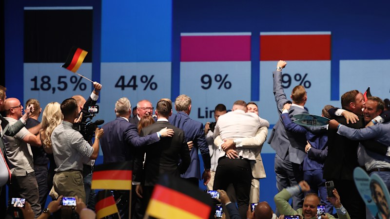 Far-right AfD wins big in German state election