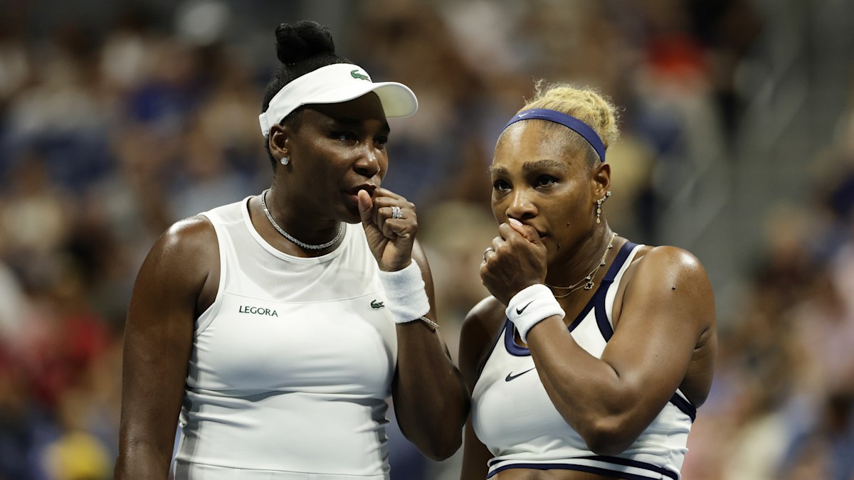 Williams sisters choke in tennis reunion as Aussie stars in epic fightback