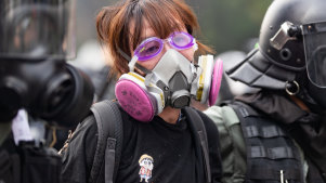 Hope has turned to despair for many of Hong Kong's young protesters as the clashes become more aggressive.