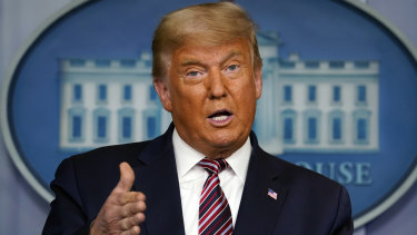 Donald Trump was up front about what he was going to do in response to election results he didn't like.