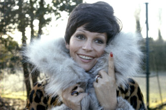  Actress Luisa Mattioli, wife of James Bond actor Roger Moore, outside their home In January 1973 in Denham, England.