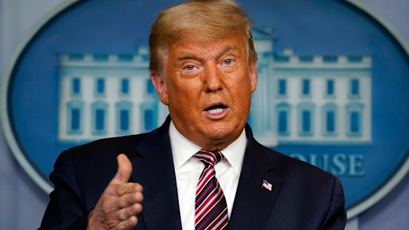 US President Donald Trump. 