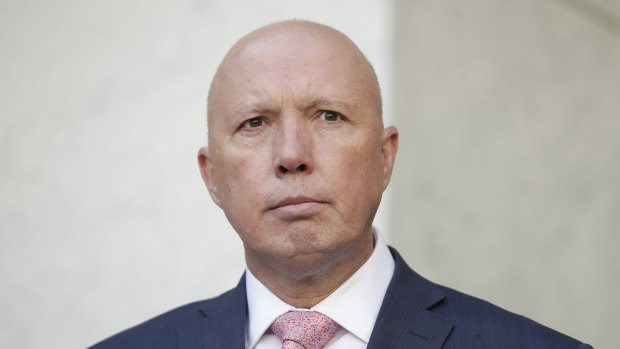 Home Affairs Minister Peter Dutton says the security features of many internet-connected devices are not up to scratch.