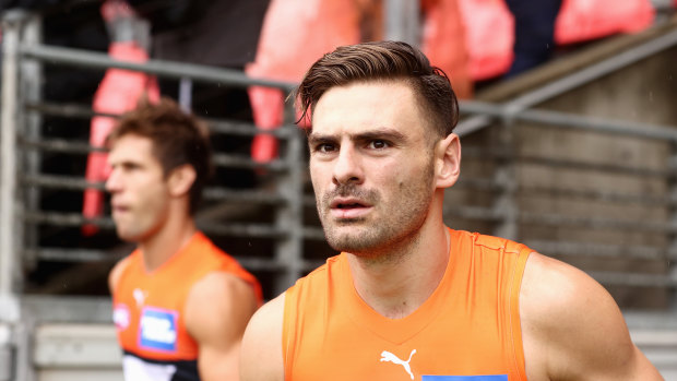 Stephen Coniglio has gone down the race. 