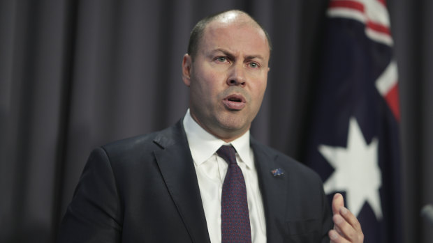 Treasurer Josh Frydenberg. 