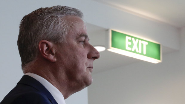 Deputy Prime Minister Michael McCormack is struggling to keep his job. 