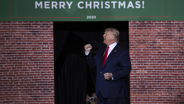 The Merry Christmas rally in Michigan provided an opportunity for Trump to vent and try to convince swinging voters.