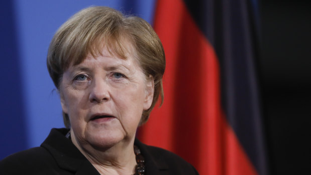 A ‘good’ deal: German Chancellor Angela Merkel.