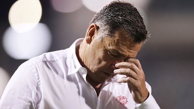 Shane Flanagan is not happy about losing Finau Latu.