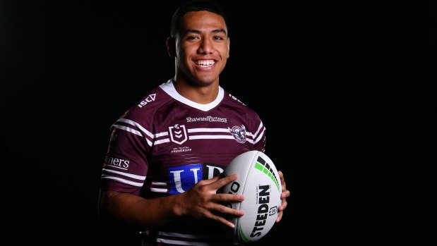 Albert Hopoate is set to make his NRL debut for the Sea Eagles on Sunday afternoon.