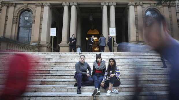 The trio contributed to an interactive map created by Plan International, marking more than 2600 locations of incidents of harassment across Sydney.