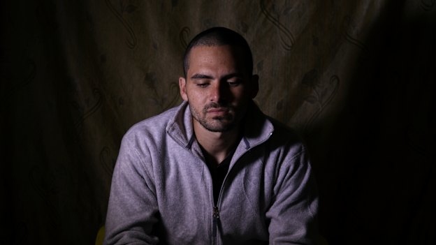 Australian IS member and airconditioner serviceman Mohammed Noor Masri in a Kurdish prison.