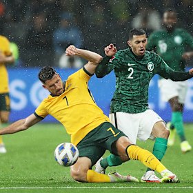 The Socceroos failed to score a goal in two games against Saudi Arabia, who topped the group.