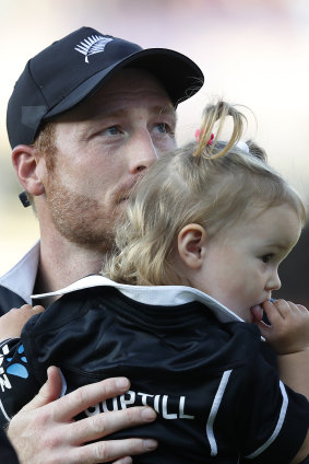 New Zealand's Martin Guptill reflects after the extraordinary ending.