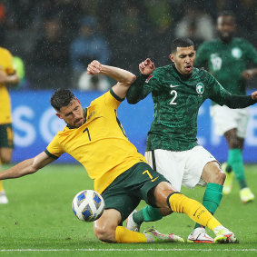 The Socceroos failed to score a goal in two games against Saudi Arabia, who topped the group.