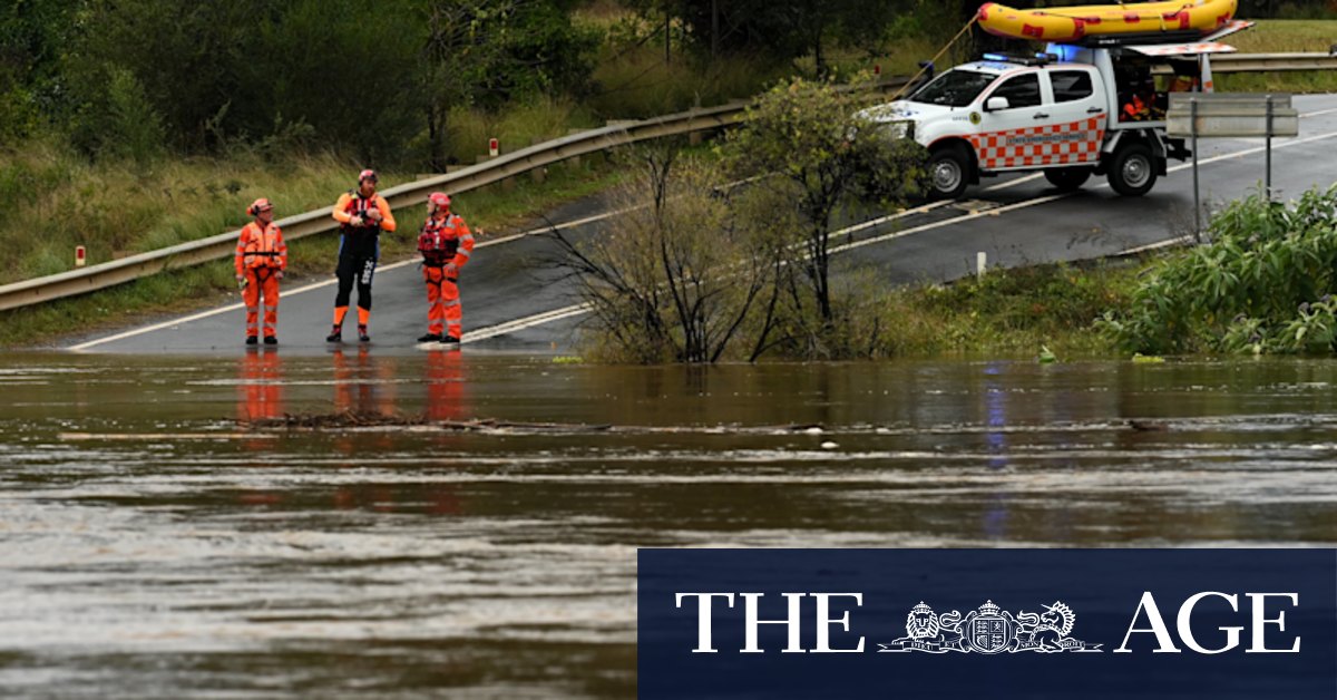 Sydney weather: Floodwaters rising in Sydney's north-west after rain - Vimarsana News