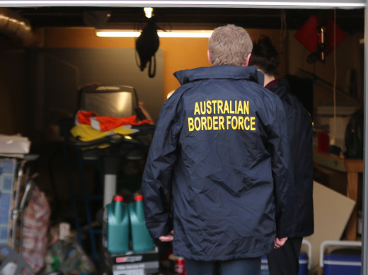 NSW Police, Australian Border Force and US Homeland Security began an investigation after receiving information about the alleged importation of firearm parts and drug manufacturing equipment into Australia. 