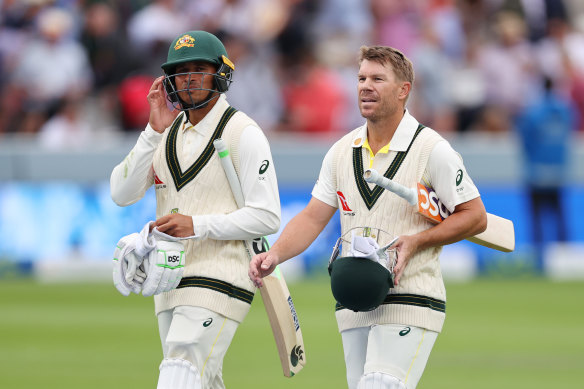 Openers Khawaja and Warner made valuable contributions at Lord’s.