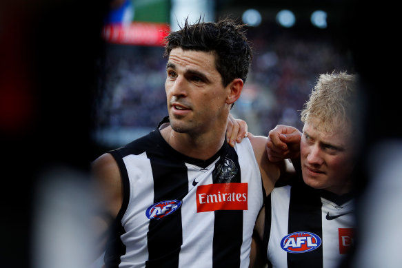 Scott Pendlebury wants to get into coaching, but it won’t be at Collingwood.