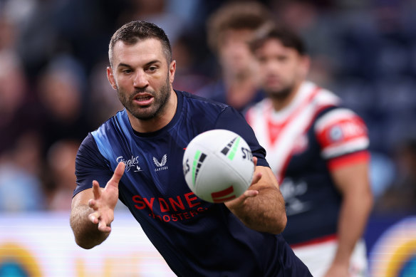 James Tedesco has enjoyed a solid start to the year before he was knocked out.