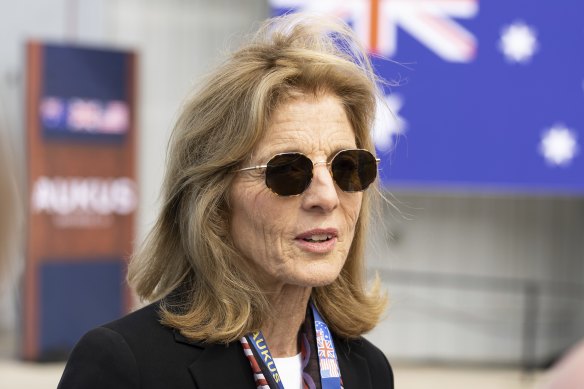 US ambassador to Australia Caroline Kennedy.