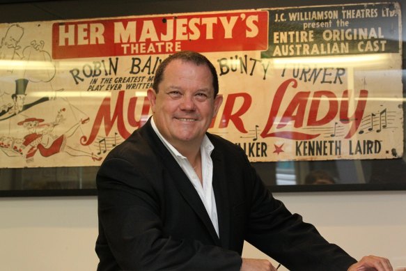 Theatre producer John Frost, pictured in 2014, is suing his neighbours and Northern Beaches Council.
