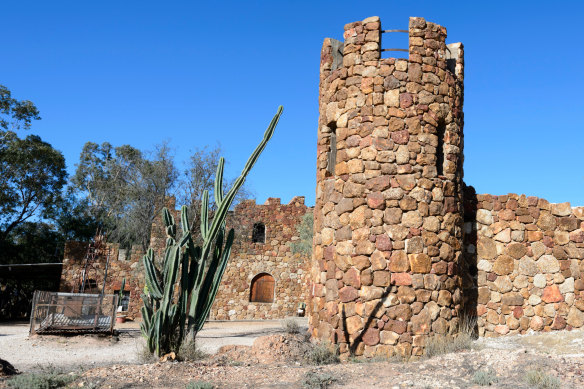 The accused killer is the owner of Amigo’s Castle, a popular attraction at Lightning Ridge. 