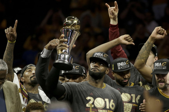 LeBron James turned in a series of performances that will be talked about for generations to deny the record-breaking Warriors the biggest prize of all.