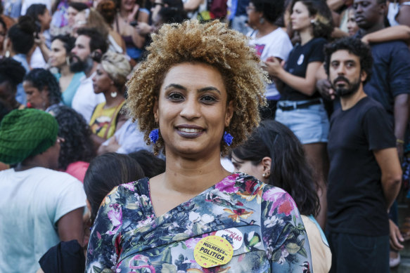 Rio de Janeiro Councilwoman Marielle Franco was murdered in 2018.