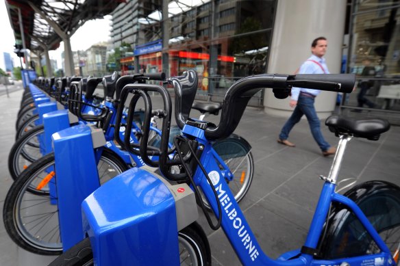 The Melbourne Bike Share scheme was axed in August.