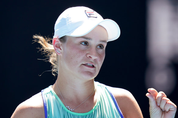 Local hope Ashleigh Barty went out in the semi-finals of the Australian Open.