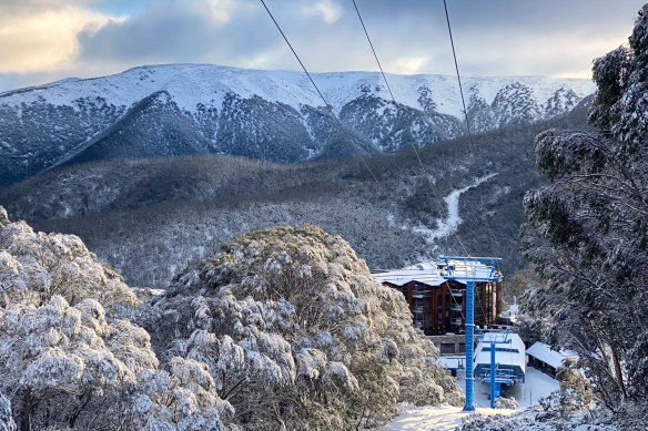 Falls Creek has reopened to visitors this week. 