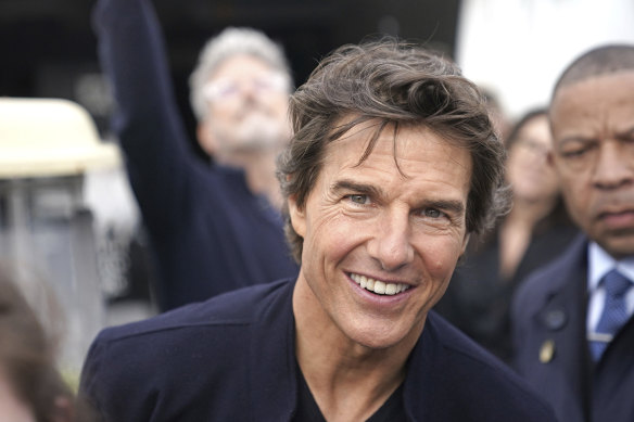 Tom Cruise: a star attraction at Cannes.