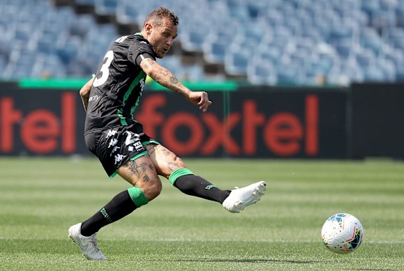 Western United's star Italian import Alessandro Diamanti. 