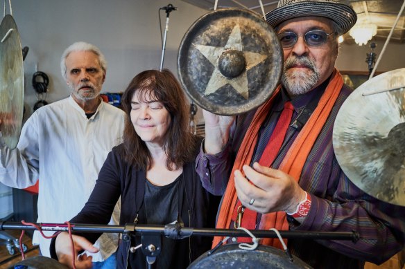 Carmen Castaldi, Marilyn Crispell and Joe Lovano are Trio Tapestry.