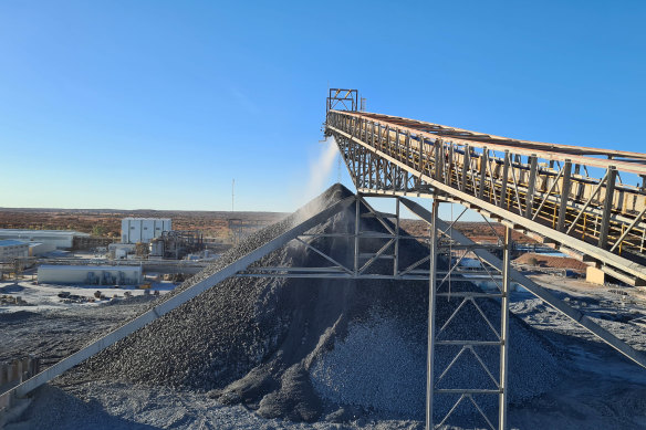 Massive write-down … BHP’s Nickel West mine in Western Australia.