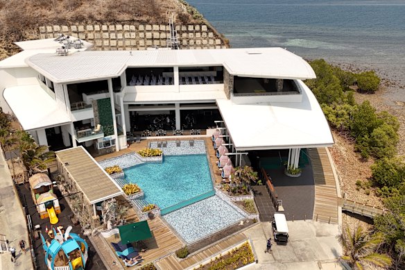 Local getaway in Papua New Guinea, Loloata Island resort.