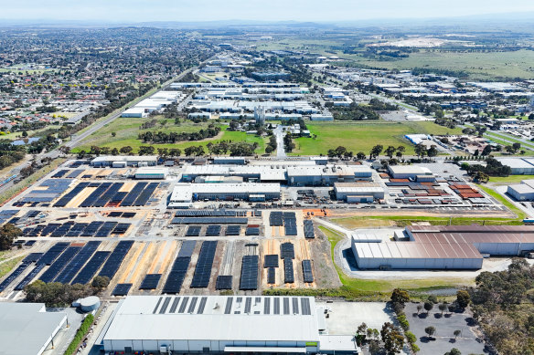 Cadence Property’s 121,700-square-metre steel manufacturing facility in Melbourne’s north