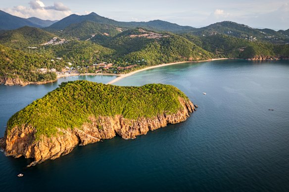 Koh Phangan é uma atração para mochileiros.