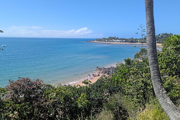 The view from the Eimeo Pacific Hotel in Mackay’s northern beaches.
