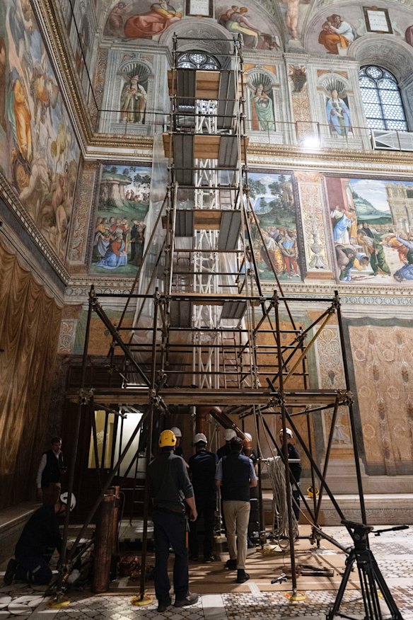 Preparations for the conclave have entered their final phase.