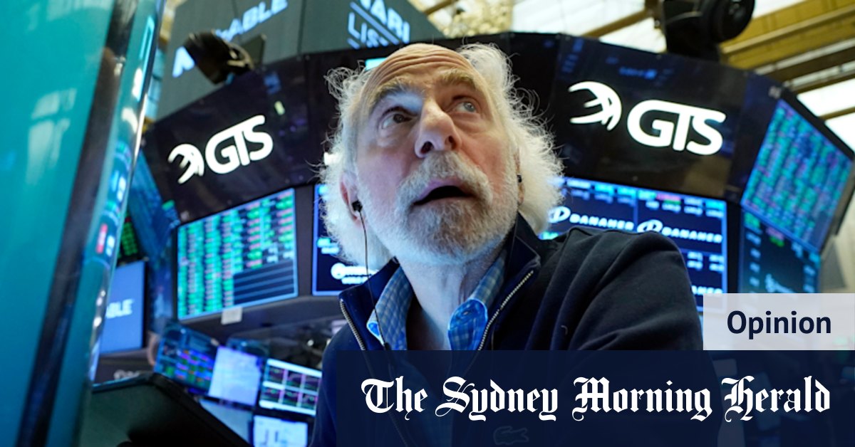 A sharemarket crash may be just around the corner