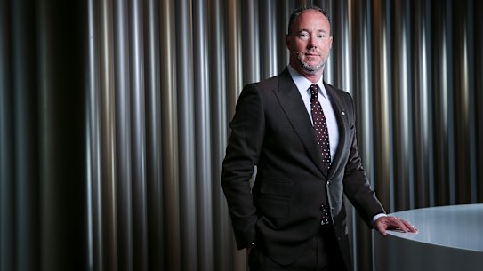 Businessman and Carlton president-elect Luke Sayers.