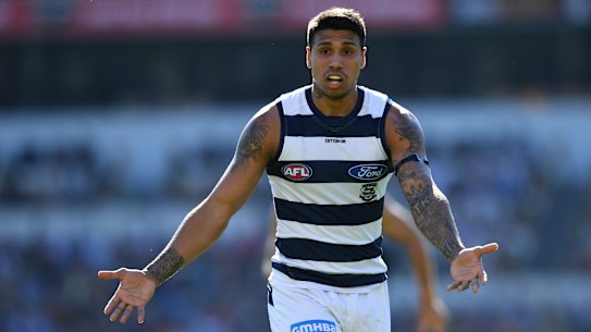 The west is calling: Geelong's Tim Kelly.