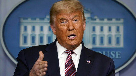 US President Donald Trump. 